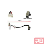 PIN DE CARGA 4.5x3.0mm PARA DELL INSPIRON / DAL20 / 228R6 / 04VP7C / DC301012300 / 11.5 CM / 6 PINES / C7