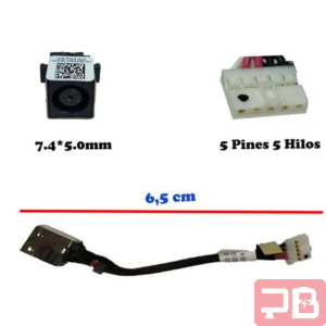 Conector de Carga DC para Dell E5550