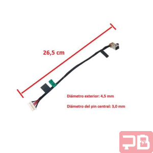 Pin de Carga DC Jack para 15T-DF