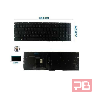 Teclado HP ProBook 650 G8, 450 G8, 455 G8, 455R G8 con retroiluminación