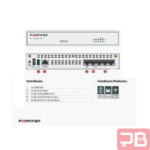 Firewall Fortinet FortiGate 40F con 1 año FortiCare
