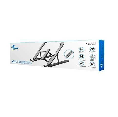 Soporte Plegable Xtech XTA-130 para Laptops hasta 17 pulgadas
