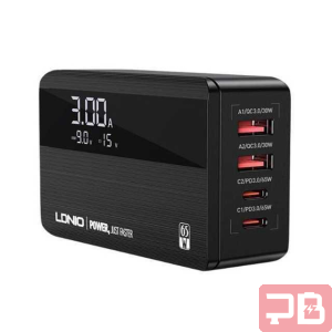 Cargador LDNIO A4808Q PD QC4+QC3.0 2USB-C + 2USB-A 65W