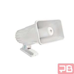 Sirena de Seguridad 12VDC 30W - 2 Tonos Blanca