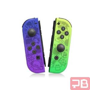 Controlador Joy-Con para Nintendo Switch - Splatoon 3 - Morado y Verde Neón
