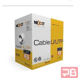 Cable de Red Interior Nexxt UTP 4 Pares Cat6 305m Profesional