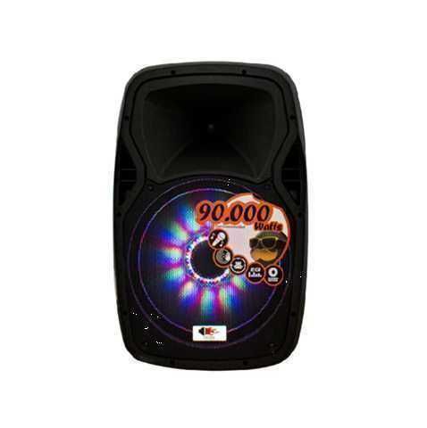 Parlante DE-EPIC-15 LED Bluetooth 15" Negro