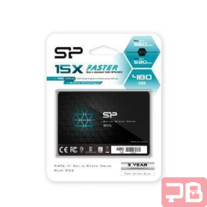 SSD Silicon Power S55 480GB 2.5” SATA III 6Gb/s 3D NAND