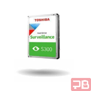 Disco Duro HDD Toshiba S300 2TB 3.5" SATA 6Gb/s 5400 RPM para CCTV
