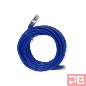 Cable de Red Patch Cord CAT6E 15 Metros Azul