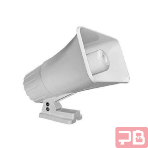 Sirena Alarma 30W Dos Tonos Vipertek para Uso Exterior - Color Blanco