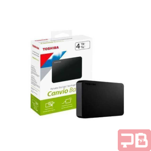 Disco Duro Externo Toshiba Canvio Basic 4TB USB 3.0 Negro