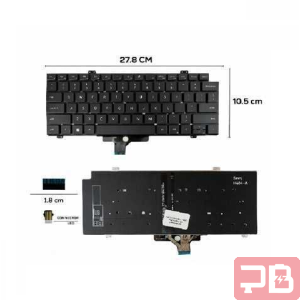 Teclado Retroiluminado para Laptop Dell 7410 7420 5420