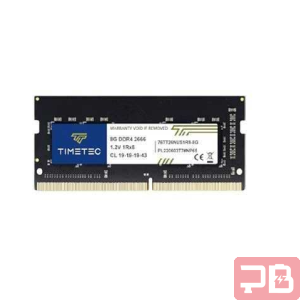 Memoria RAM Timetec DDR4 8GB 2666MHz CL19 SODIMM para Laptop