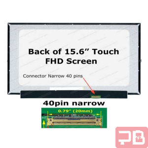 Pantalla Táctil 15.6" Full HD 40 Pines Narrow
