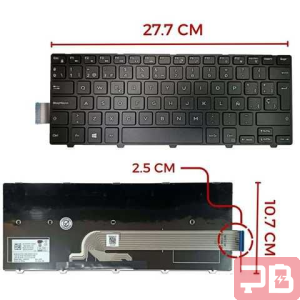 Teclado DELL D14-3000 Negro para Inspiron 3000 y 5000