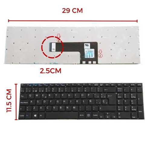 Teclado Sony Español para VAIO Fit 15E - Nuevo y Compatibilidad Garantizada