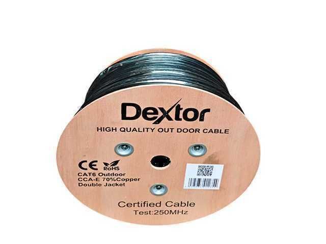 Cable de Red Cat 6 Extérieur Dextor 305m - Alta Velocidad y Resistencia - Image 2
