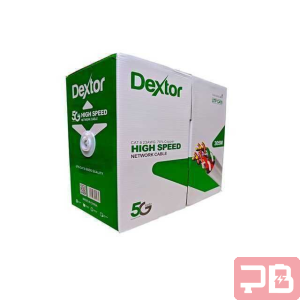 Cable de Red Dextor Cat 6 305m 70% Cobre 1Gbps