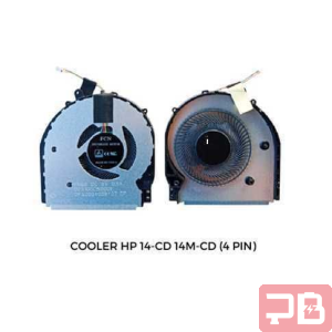 Ventilador Cooler 4-Pin para HP X360 14-CD