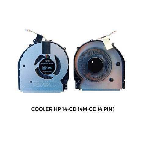 Ventilador Cooler 4-Pin para HP X360 14-CD