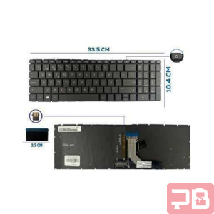Teclado Retroiluminado HP Pavilion 15 - Compatible con Series 15-EG, 15-EH y 15-FC
