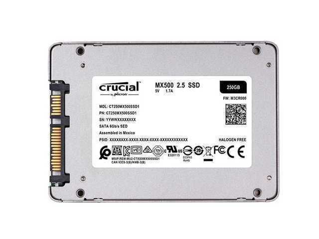 SSD Crucial MX500 250GB 2.5" SATA III