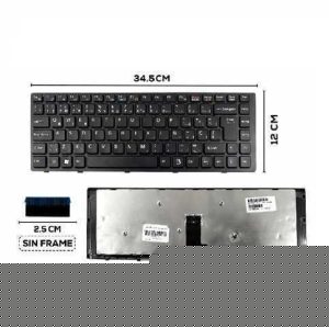 Teclado Sony VPC-EG Negro - Compatible con VPC EG, VPCEG36FX, PCG-61911U y más