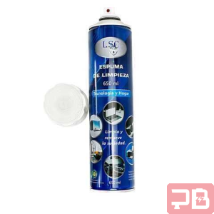 Espuma Limpiadora LSC para Electrónica - 650 ML