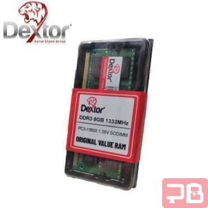 Memoria RAM DEXTOR 8GB DDR3 1333MHz SODIMM