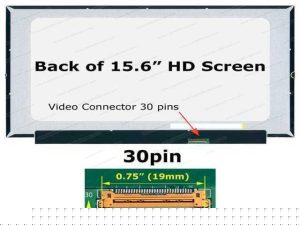 Pantalla LCD HD 15.6" 30 Pines Sin Montaje