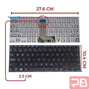 Teclado ASUS X412F Negro para VivoBook 14 - Reemplazo de Calidad