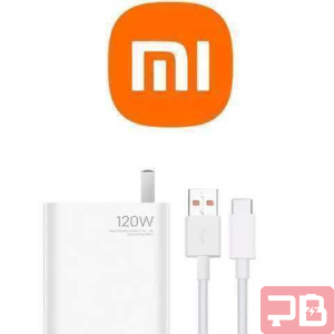 Cargador Rápido Xiaomi 120W USB A a Tipo-C - Blanco