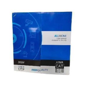 Cable Ethernet AllinOne Cat 5E 305m UTP 24AWG Interior