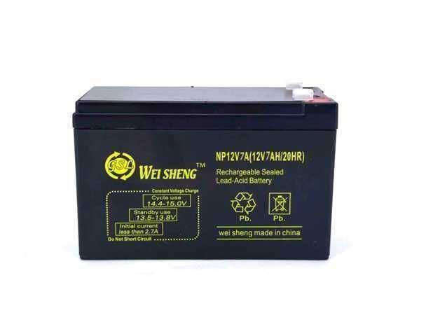 Batería Weishein para UPS NP12V 7.2A Recargable