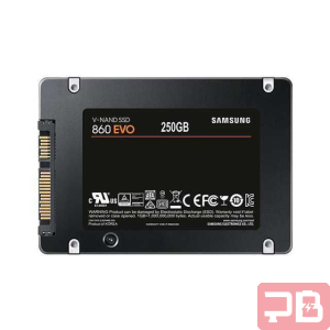 SSD Samsung 250GB 860 EVO SATA III - Alta Velocidad y Fiabilidad