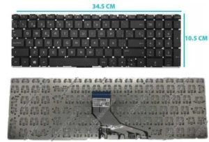 Teclado HP Plata para Modelos 15-DA, 15-DB, 15-CX