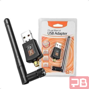 Adaptador WiFi USB AC600 Doble Banda 5G/2.4G