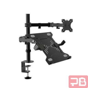 Soporte Doble Klip Xtreme KMM-301 para Monitor y Laptop