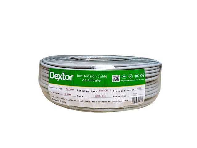 Cable de Red Dextor Categoría 6 – 100m de Alta Velocidad