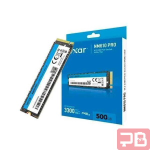 SSD M.2 NVMe Lexar 500GB NM610 PRO - 3300MB/s