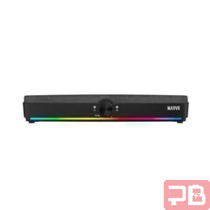 Barra de Sonido Gaming Marvo Etna 40 SG-286 BT V5.3 RGB Negro