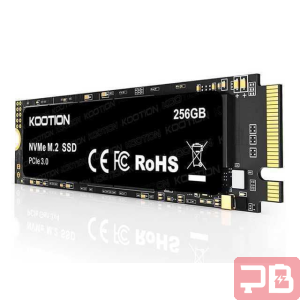 Unidad de Estado Sólido M.2 NVMe Kootion 256GB PCIe 3.0 2280
