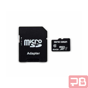 MEMORIA MICRO SD GENERICA 64GB / TF-64G / SOPORTA WINDOWS Y MAC OS / INCLUYE TARJETA SD 