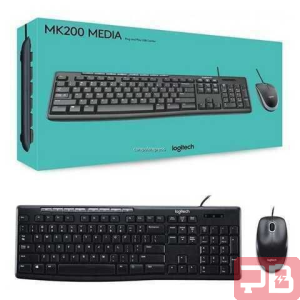 Teclado y Mouse Logitech de Alta Durabilidad y Comodidad