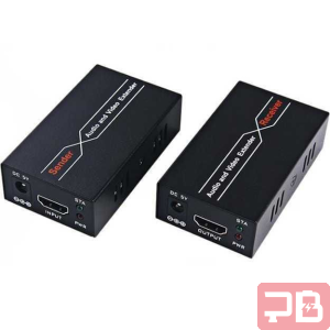 Extensor HDMI Activo de 60m con Adaptador RJ45 para Alta Definición
