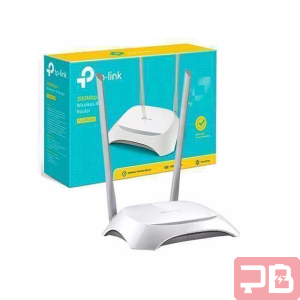Router TP-Link TL-WR840N 300Mbps con Doble Antena en Blanco