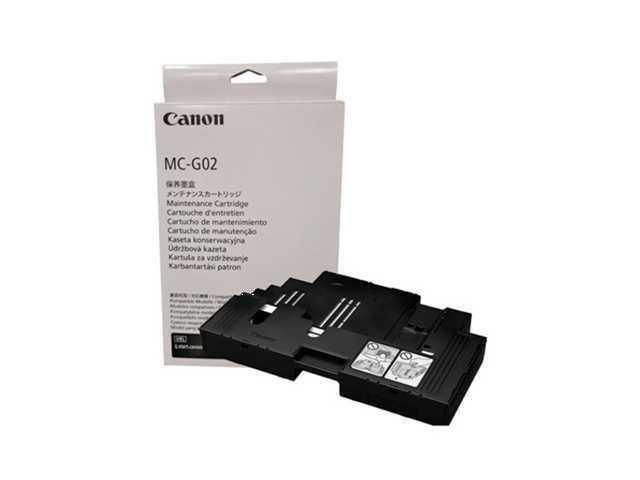 Caja de Mantenimiento Canon MC-G02 para G2160 y G3160 con Chip