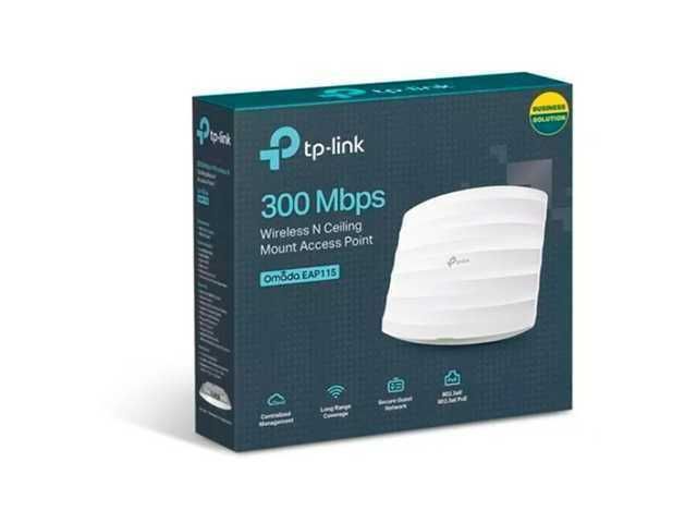 Punto de Acceso Inalámbrico TP-LINK Omada EAP115 - Velocidad 300 Mbps