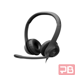 Auriculares Logitech H390 con micrófono y control en línea